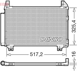 DENSO Condensator, climatizare DENSO DCN50101 (DCN50101) - automobilus