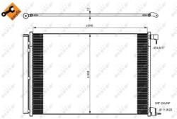 NRF Condensator, Climatizare 350082 Mercedes-Benz Amg/Amg Gt/C-Class/C-Class T-Model (350082)