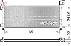 DENSO Condensator, Climatizare Dcn50123 Toyota Rav 4 Iv