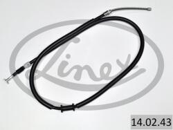 LINEX Cablu, Frana De Parcare Stanga 14.02. 43 Fiat Palio (14.02.43)