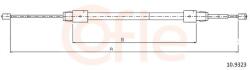 COFLE Cablu, frana de parcare COFLE 10.9323 (10.9323) - automobilus