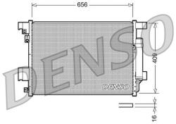 DENSO Condensator, climatizare DENSO DCN21001 (DCN21001) - automobilus