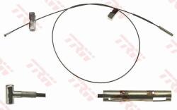 TRW Cablu, Frana De Parcare Gch254 Nissan Primastar Opel Vivaro A Renault Trafic Ii (GCH254)