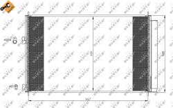 NRF Condensator, Climatizare 35641 Toyota Previa Iii/Rav 4 Iii (35641)