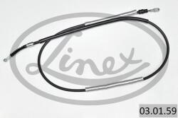 LINEX Cablu, frana de parcare LINEX 03.01. 59 (03.01.59) - automobilus
