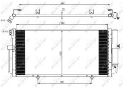 NRF Condensator, Climatizare 35875 Subaru Impreza (35875)