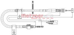 Metzger Autoteile Cablu, frana de parcare METZGER AUTOTEILE 17.5041 (17.5041)