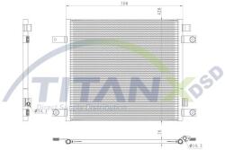 TITANX Condensator, climatizare TITANX CD179001 (CD179001)