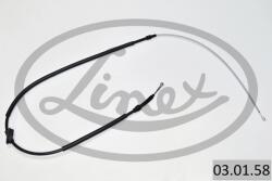 LINEX Cablu, Frana De Parcare Stanga 03.01. 58 Audi A3 Seat Leon Skoda Octavia I