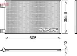 DENSO Condensator, climatizare DENSO DCN23041 (DCN23041)