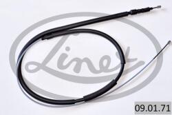 LINEX Cablu, Frana De Parcare Stanga 09.01. 71 Citroën C3 Picasso