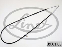 LINEX Cablu, frana de parcare LINEX 39.01. 03 (39.01.03) - automobilus