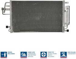 NISSENS Condensator, climatizare NISSENS ** FIRST FIT ** 94801 (94801)