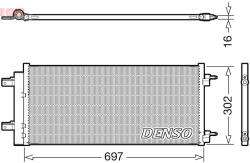 DENSO Condensator, climatizare DENSO DCN20044 (DCN20044)
