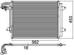 MAHLE Condensator, climatizare MAHLE BEHR *** PREMIUM LINE *** AC 325 000P (AC 325 000P)