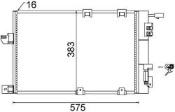 MAHLE Condensator, climatizare MAHLE BEHR AC 339 000S (AC 339 000S)
