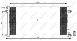 NRF Condensator, Climatizare 35491 Iveco Daily Iii (35491)