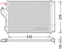 DENSO Condensator, climatizare DENSO DCN41004 (DCN41004)