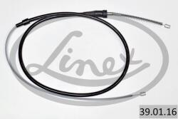 LINEX Cablu, frana de parcare LINEX 39.01. 16 (39.01.16) - automobilus