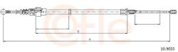 COFLE Cablu, frana de parcare COFLE 10.9055 (10.9055)