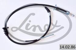 LINEX Cablu, Frana De Parcare Fata 14.02. 86 Iveco Daily Vi