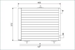 VALEO Condensator, Climatizare 814095 Citroën C2/C2 Enterprise/C3 Aircross Ii/C3 I/Ds3 (814095)