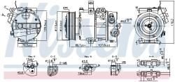 NISSENS Compresor, climatizare NISSENS ** FIRST FIT ** 890751 (890751)
