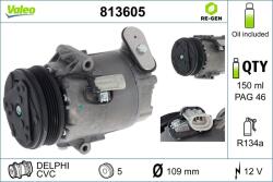 VALEO Compresor, climatizare VALEO RE-GEN REMANUFACTURED 813605 (813605)
