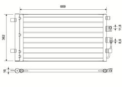 VALEO Condensator, climatizare VALEO 822767 (822767) - automobilus