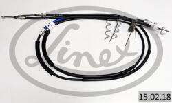 LINEX Cablu, Frana De Parcare Spate 15.02. 18 Ford Tourneo Connect/Transit Connect