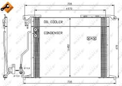 NRF Condensator, Climatizare 35578 Mercedes-Benz S-Class/Sl (35578)