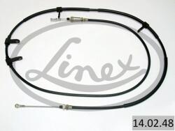 LINEX Cablu, Frana De Parcare Fata 14.02. 48 Citroën Jumper Ii Fiat Ducato (14.02.48)