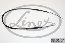 LINEX Cablu, frana de parcare LINEX 33.01. 04 (33.01.04)