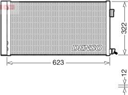 DENSO Condensator, climatizare DENSO DCN11010 (DCN11010)