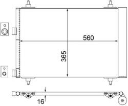 MAHLE Condensator, climatizare MAHLE BEHR AC 315 000S (AC 315 000S)