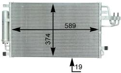 MAHLE Condensator, Climatizare Ac399000S Hyundai Tucson Kia Sportage Ii (AC399000S)