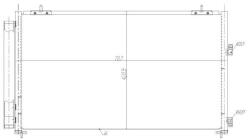 MTR Condensator, climatizare MTR 13054720 (13054720) - automobilus