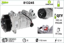 VALEO Compresor, climatizare VALEO CORE-FLEX 813245 (813245)