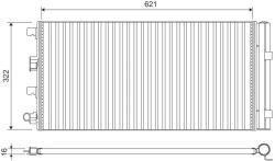 VALEO Condensator, Climatizare 814178 Dacia Duster Renault Duster
