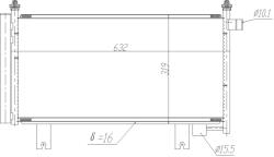 NRF Condensator, Climatizare 350473 Fiat Sedici Suzuki Sx4 (350473)