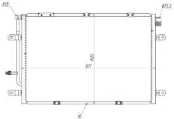 MTR Condensator, climatizare MTR 13054418 (13054418) - automobilus