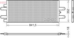 DENSO Condensator, Climatizare Dcn99053 Scania P I/R I (DCN99053)