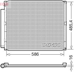 DENSO Condensator, climatizare DENSO DCN50113 (DCN50113)