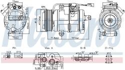 NISSENS Compresor, climatizare NISSENS ** FIRST FIT ** 891060 (891060)
