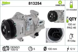 VALEO Compresor, climatizare VALEO CORE-FLEX 813254 (813254)