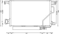 MAHLE Condensator, climatizare MAHLE BEHR AC 662 000S (AC 662 000S)