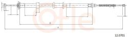 COFLE Cablu, frana de parcare COFLE 12.0701 (12.0701) - automobilus