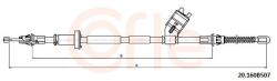 COFLE Cablu, frana de parcare COFLE 20.160B507 (20.160B507) - automobilus