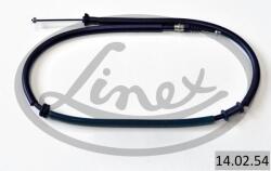 LINEX Cablu, frana de parcare LINEX 14.02. 54 (14.02.54)