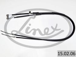 LINEX Cablu, frana de parcare LINEX 15.02. 06 (15.02.06) - automobilus